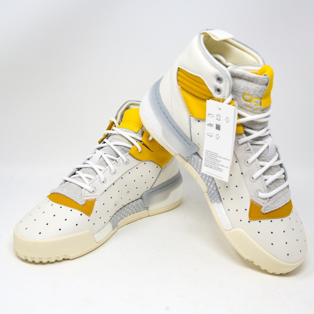 adidas Rivalry RM Basketball White Yellow Boost - Picture 5 of 7